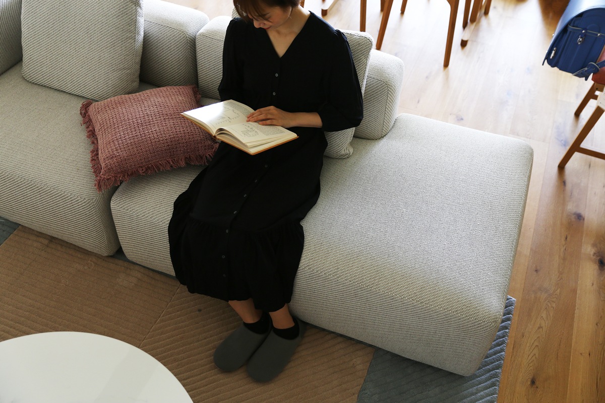 SUMOWA SOFA スモワ 2人掛け（右背もたれ） ベージュ