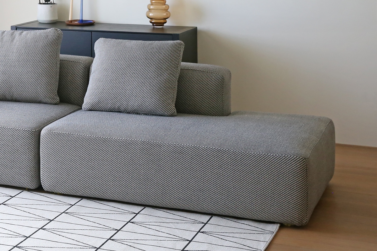 SUMOWA SOFA スモワ 2人掛け(左背もたれ)グレー