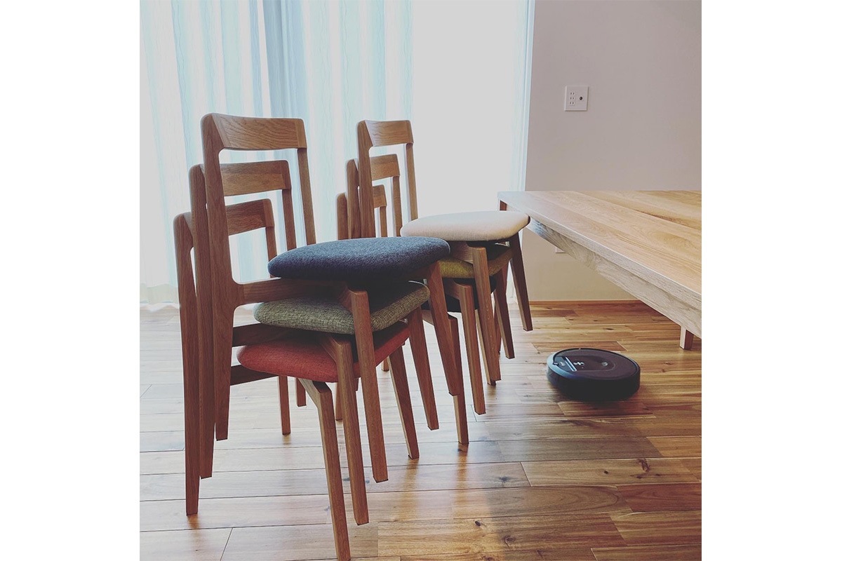 RIALTO CHAIR ウォルナット/布座【受注生産品】