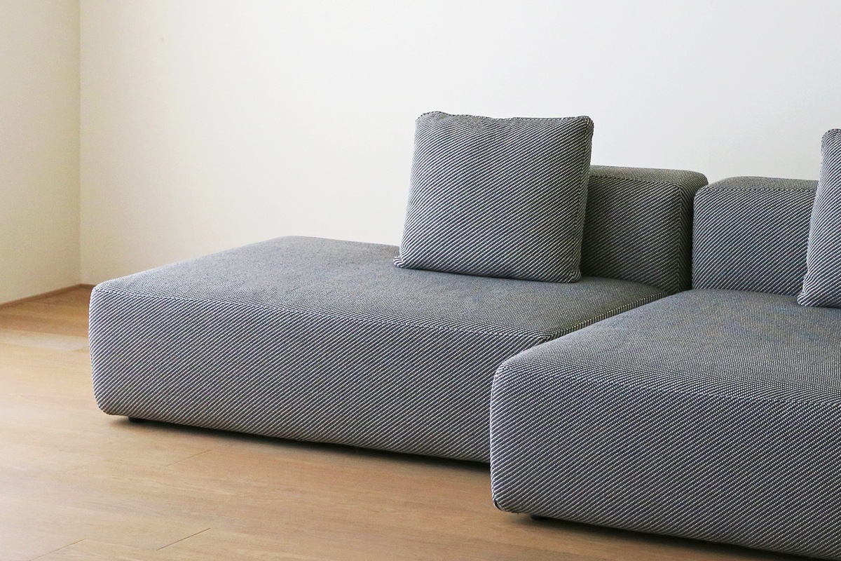 SUMOWA SOFA 2人掛け（右背もたれ）グレー