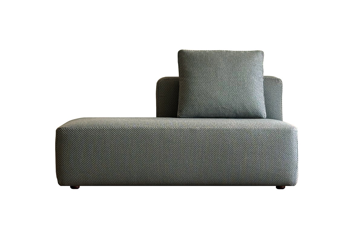 SUMOWA SOFA 2人掛け（右背もたれ）グレー