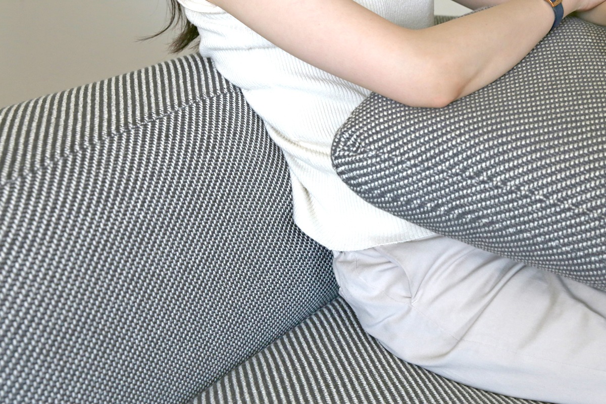 SUMOWA SOFA 2人掛け（右背もたれ）グレー