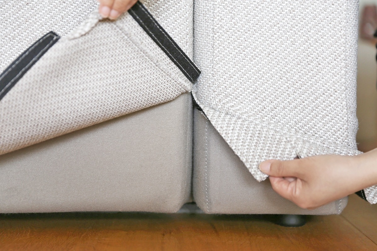 SUMOWA SOFA 2人掛け（右背もたれ）グレー