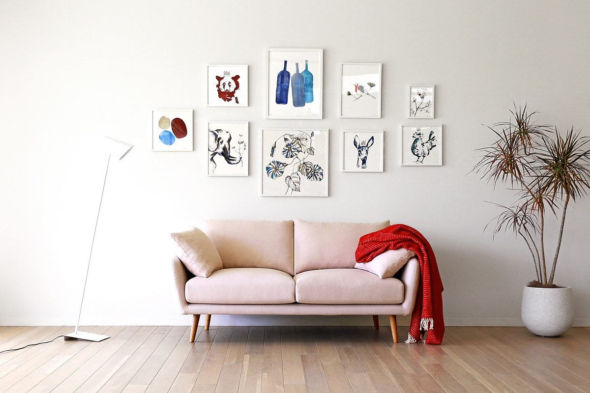 数量限定60%OFF】BEREA ベレア ソファ 3人掛け ピンク