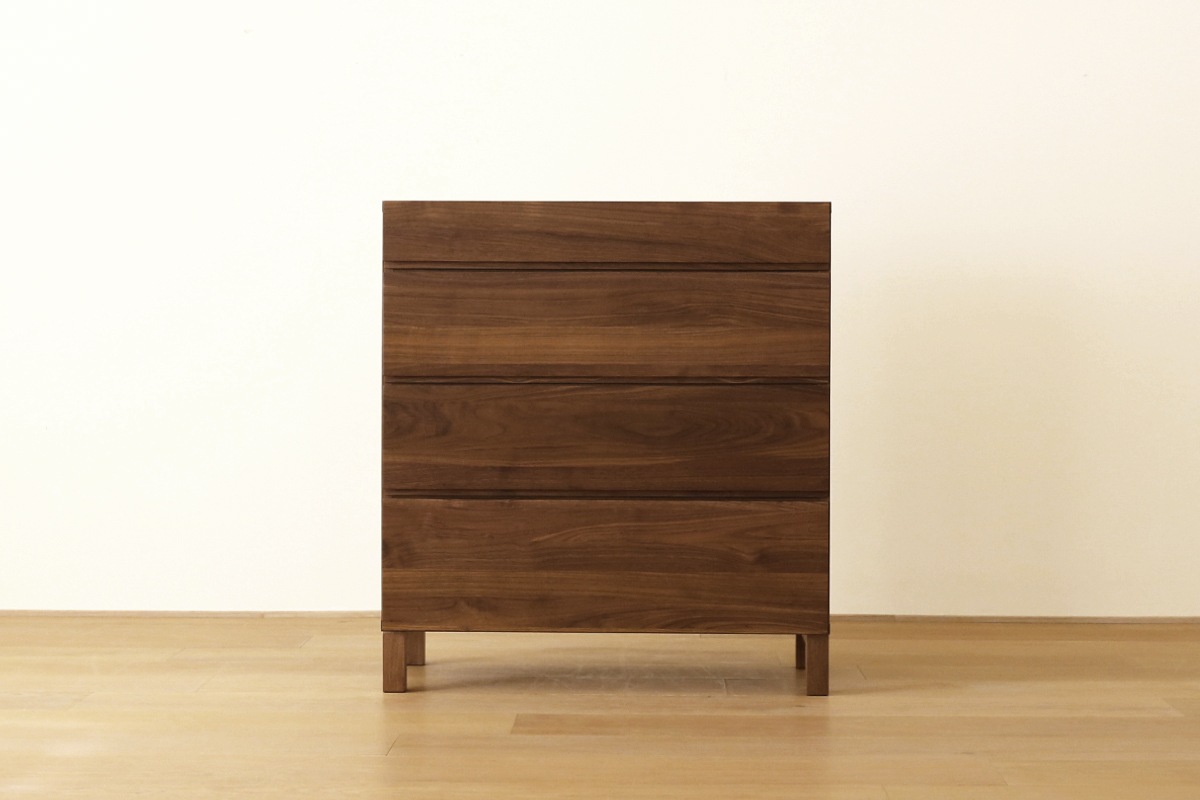 LECCE 80リビングチェスト ウォルナット