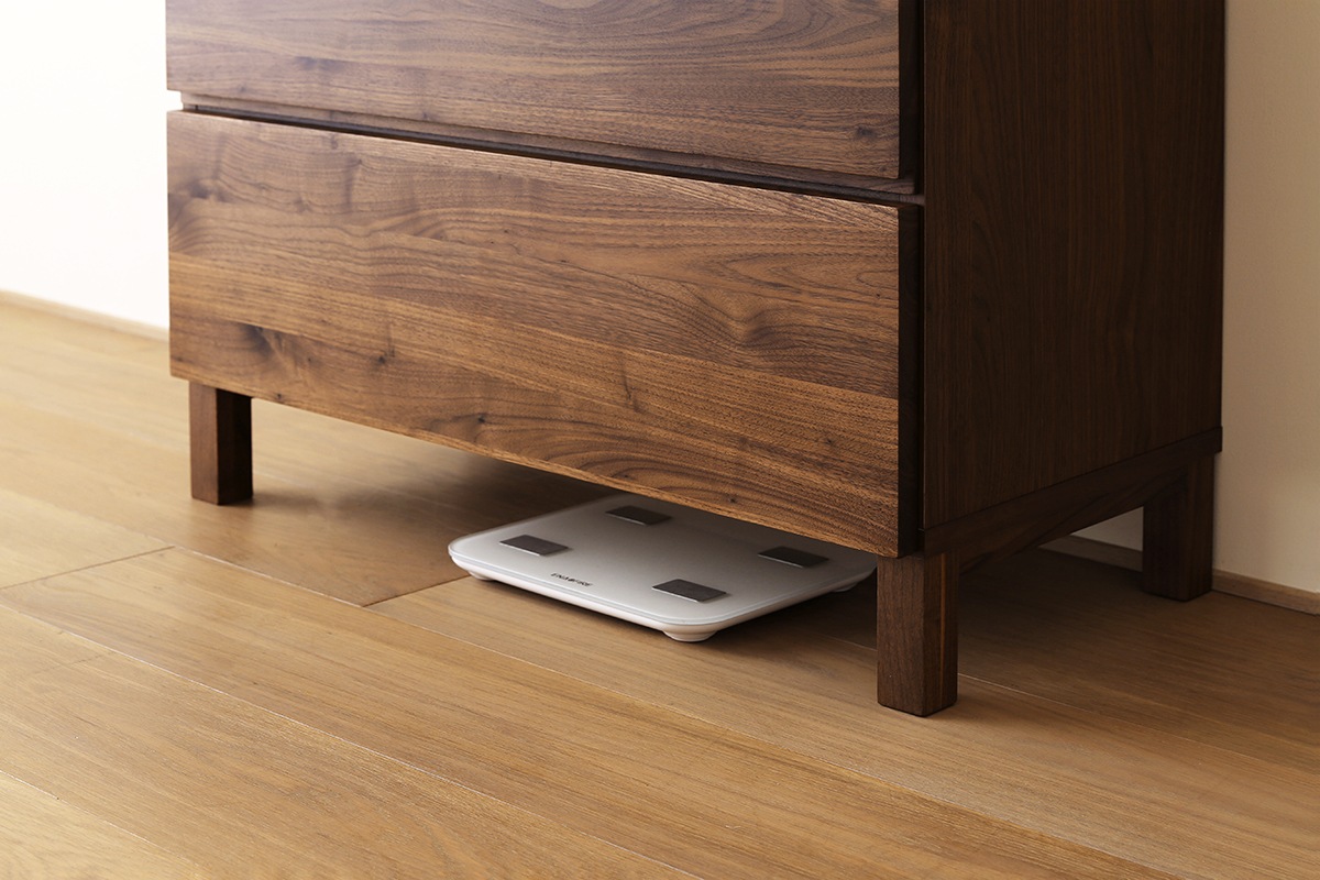 LECCE 80リビングチェスト ウォルナット