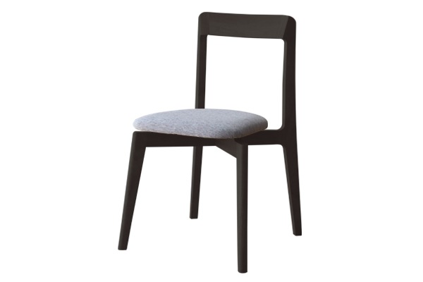 RIALTO CHAIR オーク グレー塗装/布座【受注生産品】