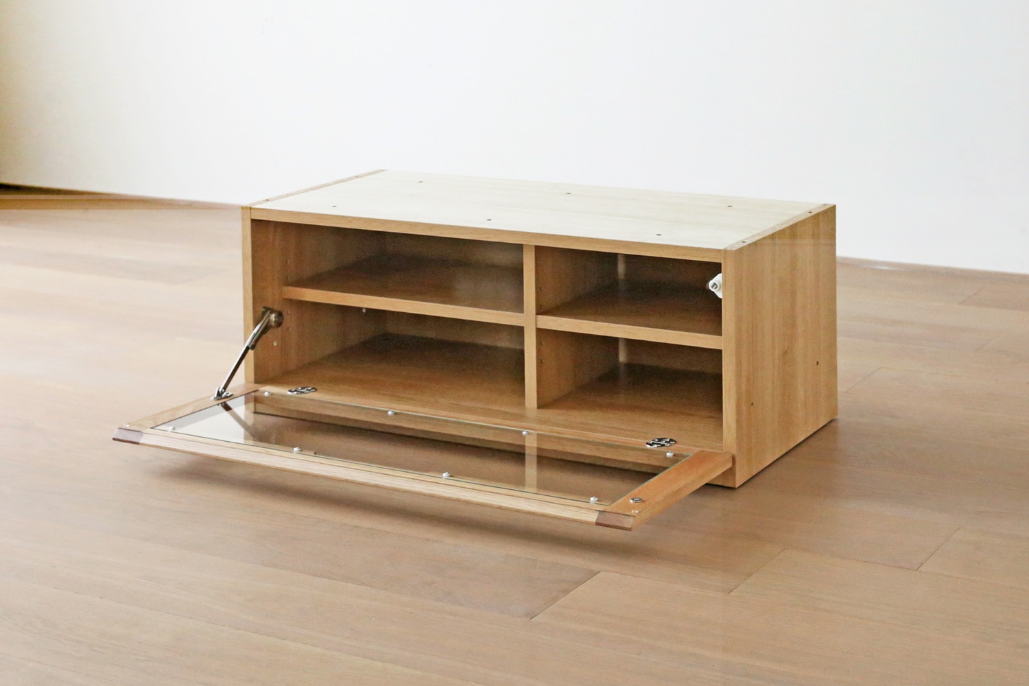 ASTER アスター TV SET2 オーク (150天板 + 30TVチェスト + 90TVガラス扉 + 30TVチェスト)