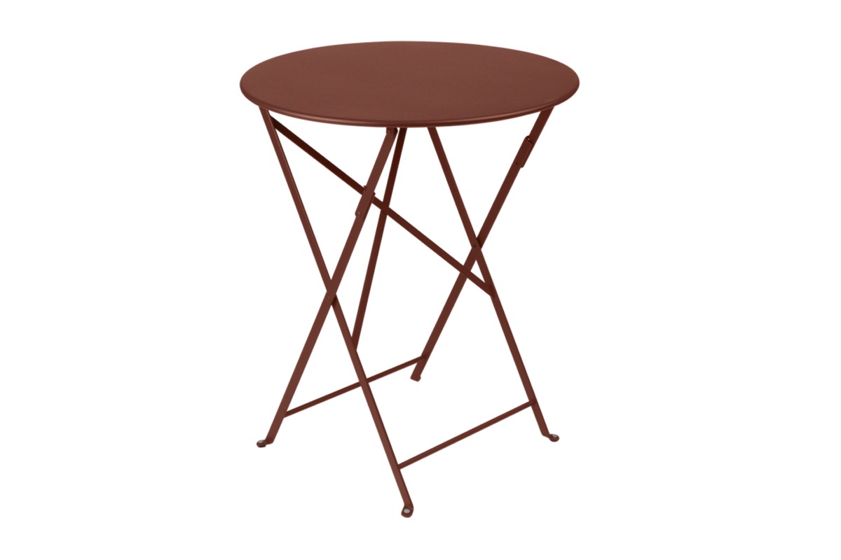fermob Bistro Table Φ60cm Red Ochre