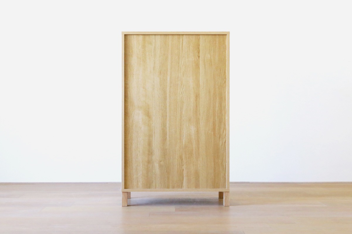 LECCE 80ハイキャビネット オーク