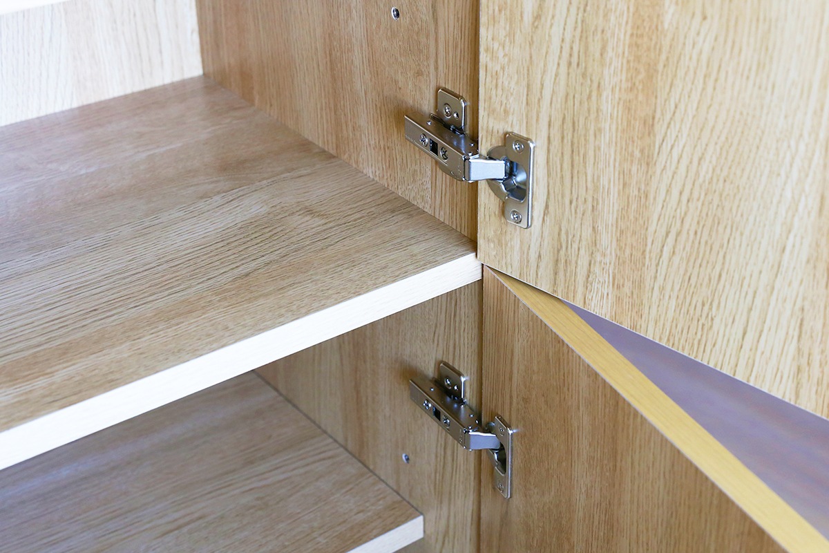 LECCE 80ハイキャビネット オーク