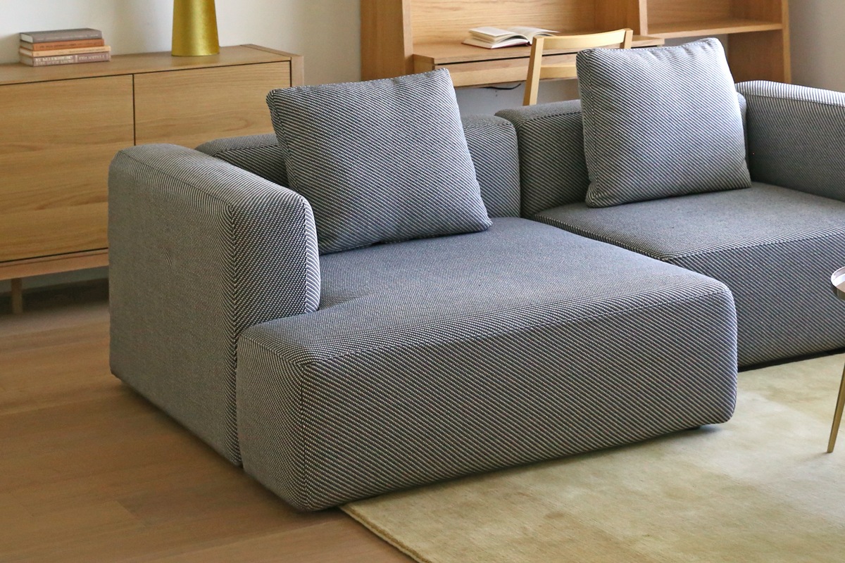 SUMOWA SOFA スモワ シェーズロング（左肘）グレー