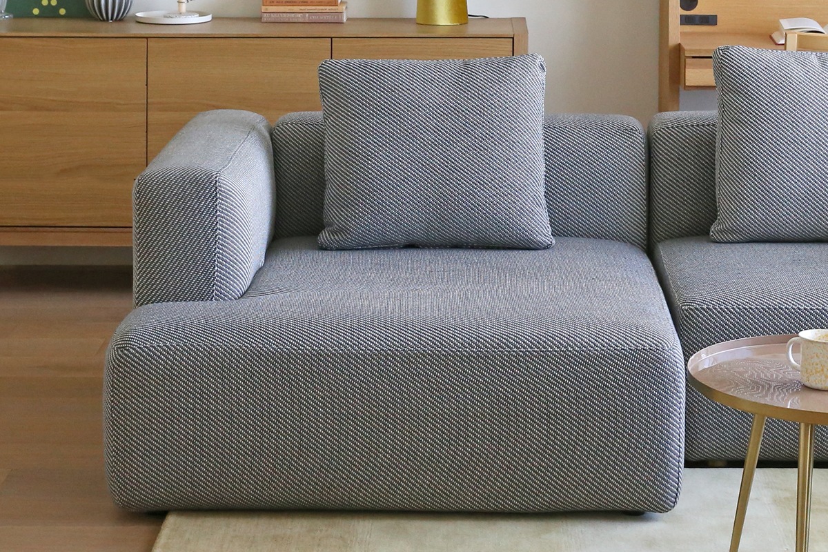 SUMOWA SOFA スモワ シェーズロング（左肘）グレー