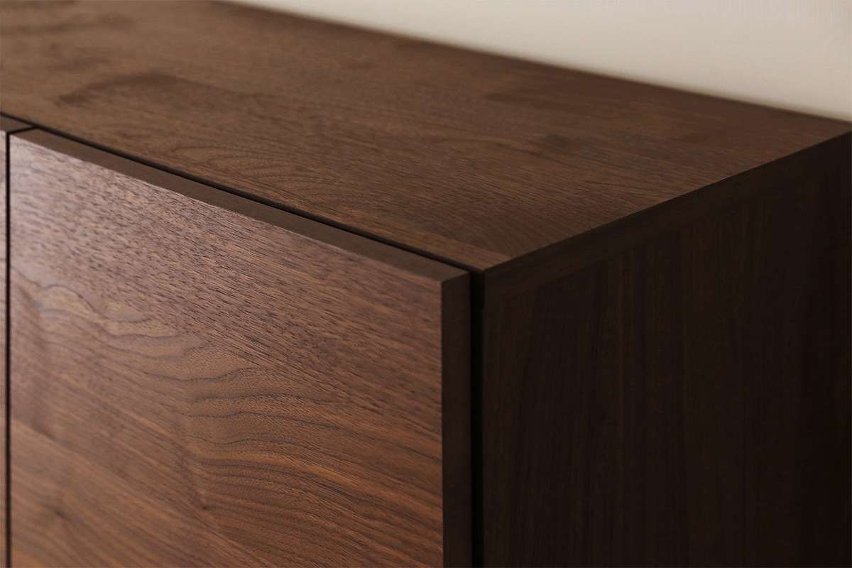 LECCE 80ハイキャビネット ウォルナット