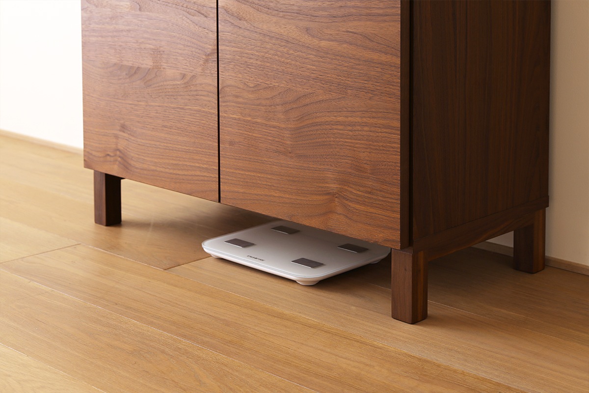 LECCE 80ハイキャビネット ウォルナット