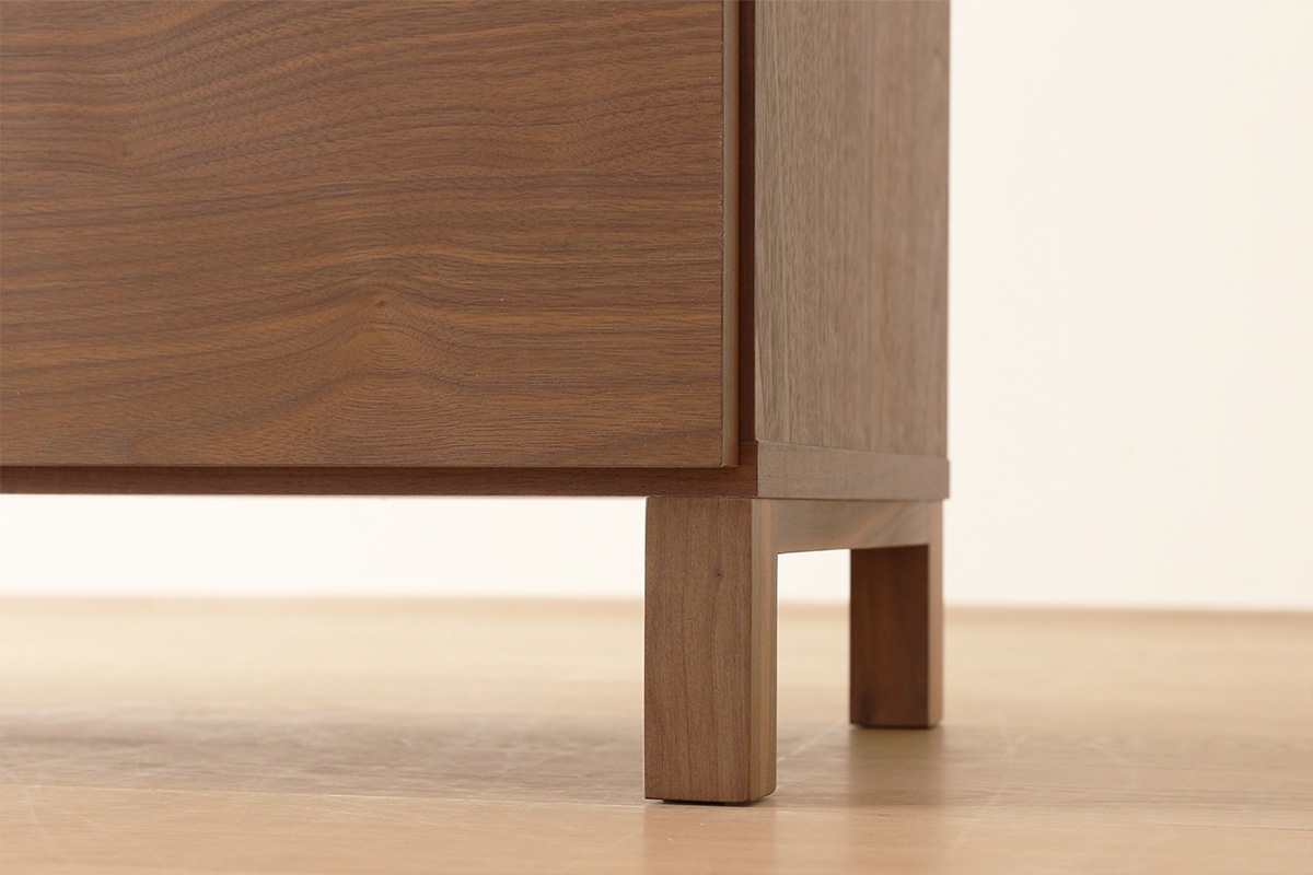 LECCE 80ハイキャビネット ウォルナット