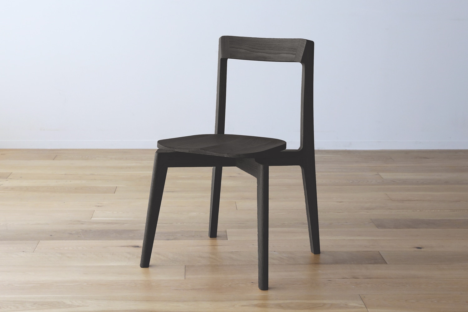 RIALTO CHAIR オーク グレー塗装/板座【受注生産品】