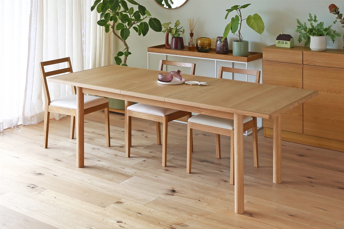 ORP DINING TABLE 伸長式 W160-200 オーク