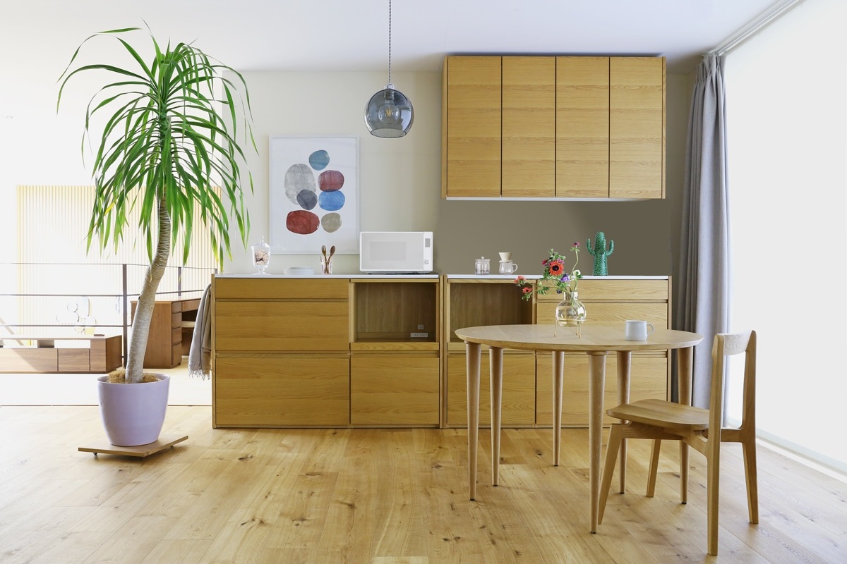 HARVEST ハーベスト【壁面タイプ】set 22【幅130cm】オーク/ウォルナット