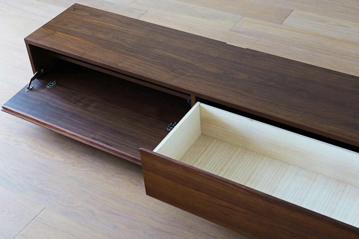 LECCE レッチェ 150ローボード WALNUT