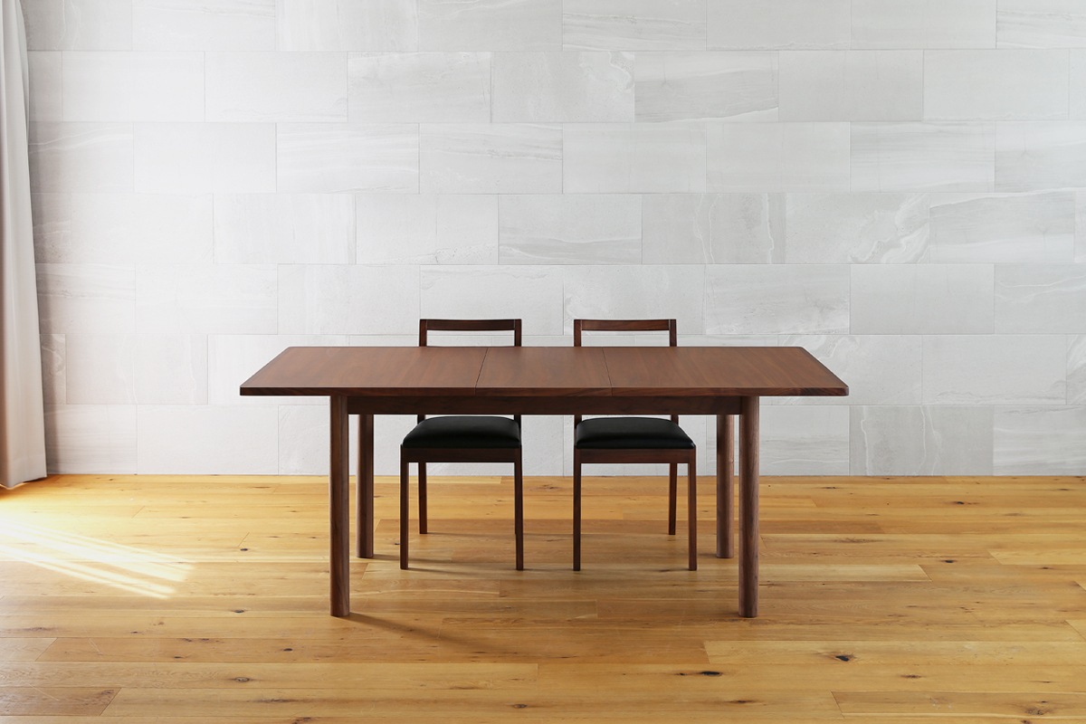ORP DINING TABLE 伸長式 W160-200 ウォルナット