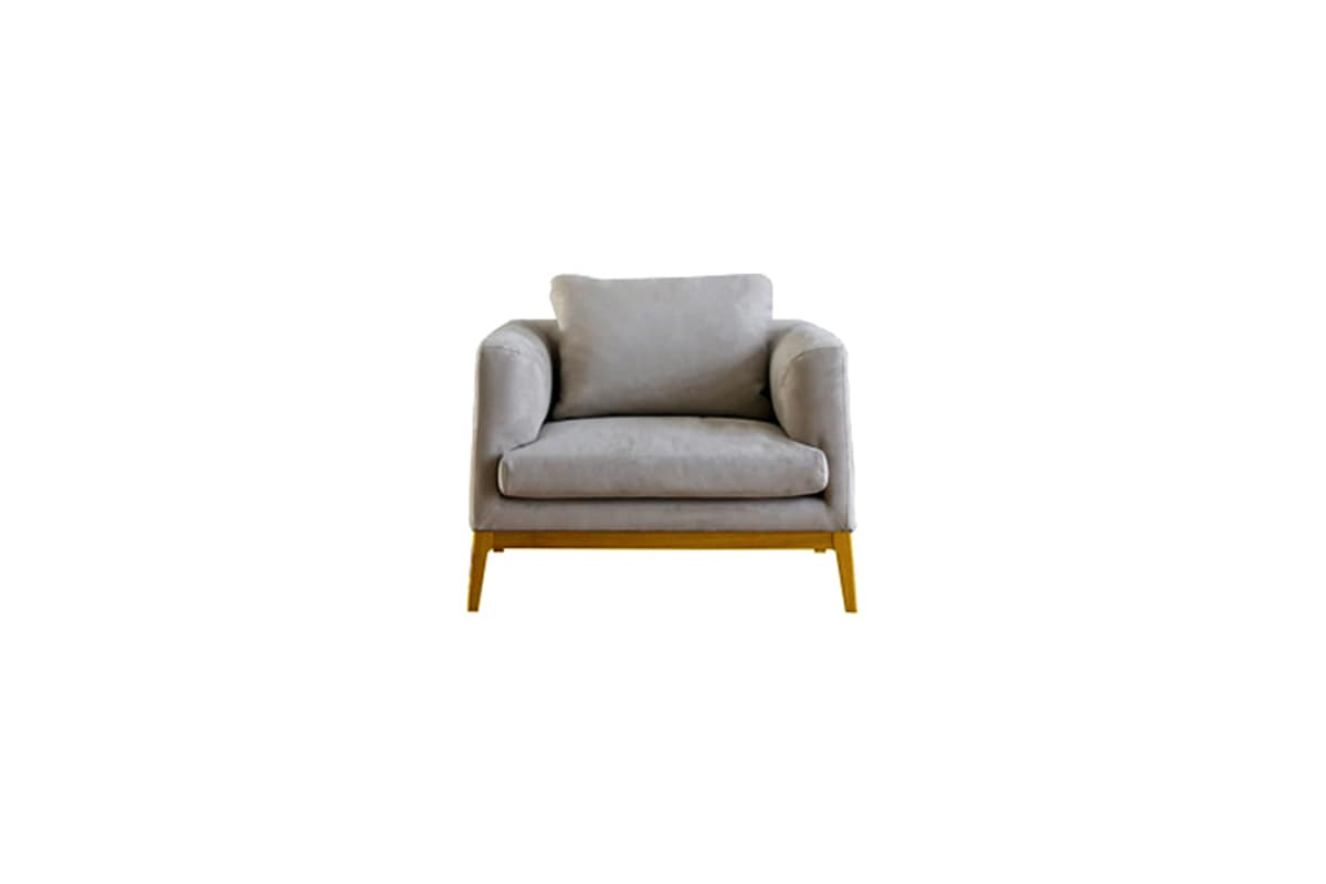 廃番25％OFF】 FRACCE SOFA 1人掛け ベージュ オーク脚
