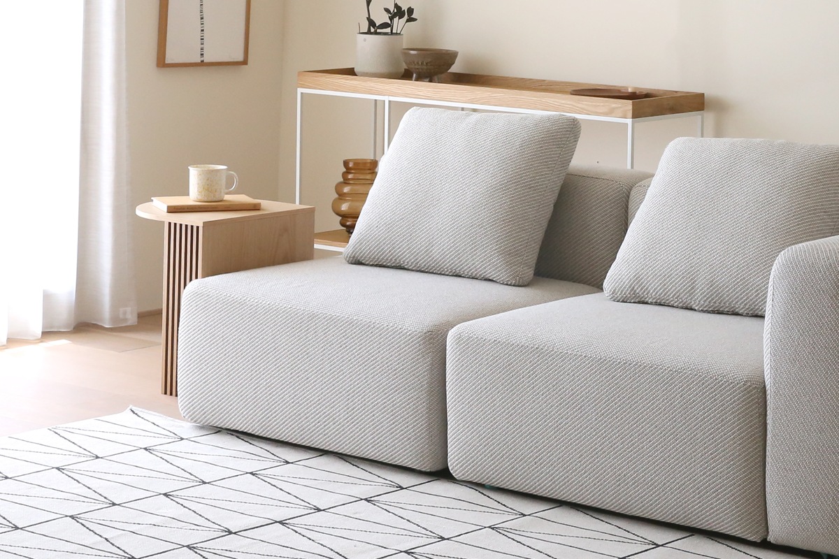 SUMOWA SOFA スモワ 1人掛け（肘なし）ベージュ