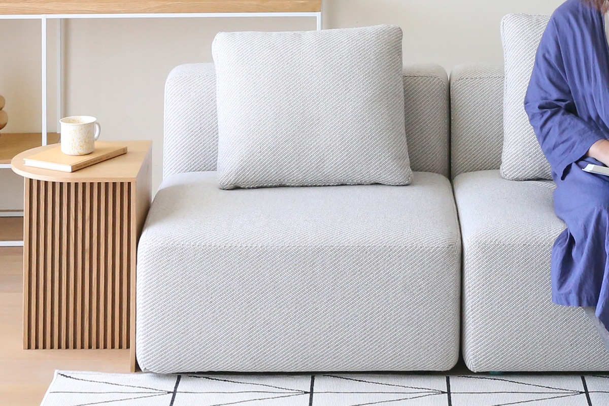 SUMOWA SOFA スモワ 1人掛け（肘なし）ベージュ