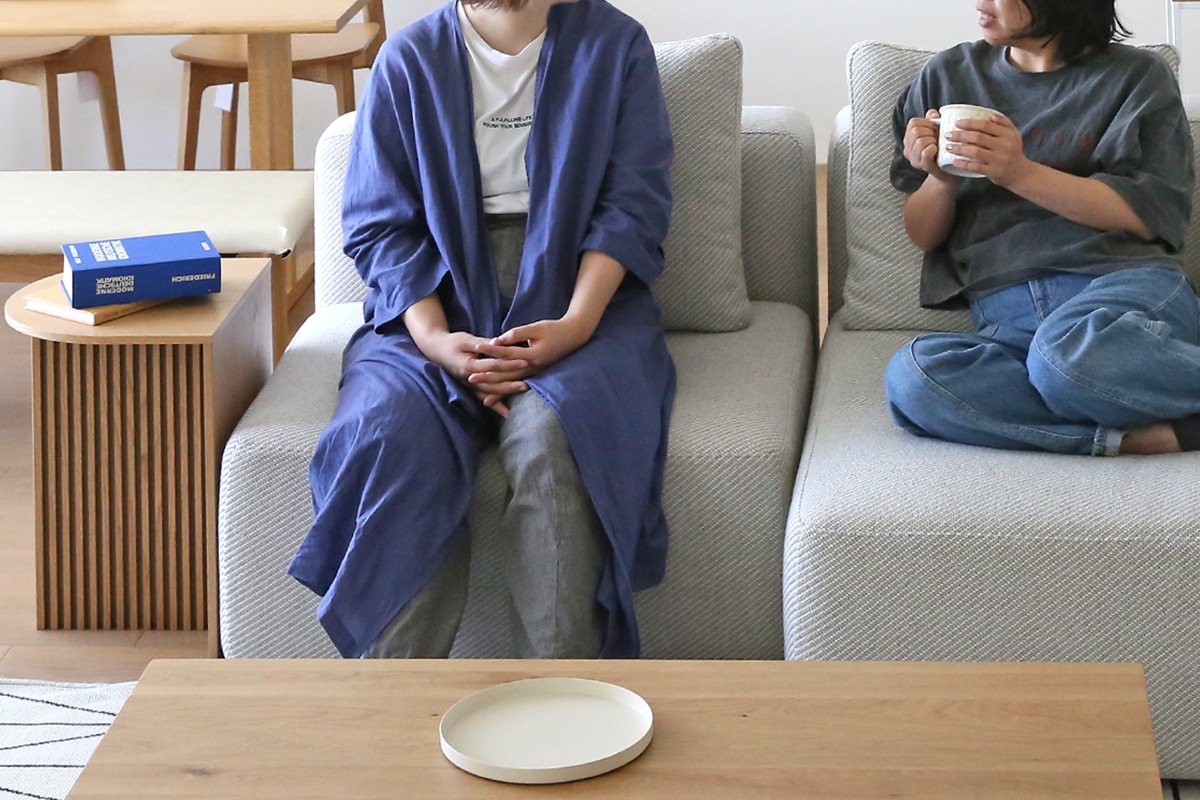 SUMOWA SOFA スモワ 1人掛け（肘なし）ベージュ