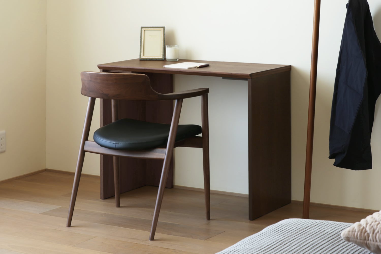 ASTER アスター DESK SET1 オーク (90天板 + サイドパネル（左・右） ) ※チェア別売