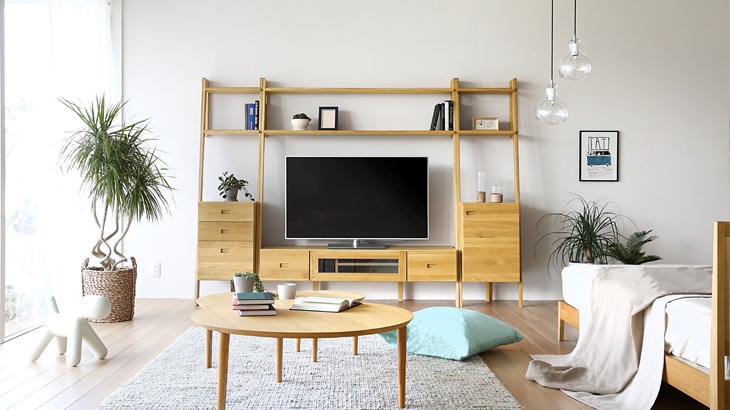 【廃番40%OFF】LERIA 92TVボード オーク