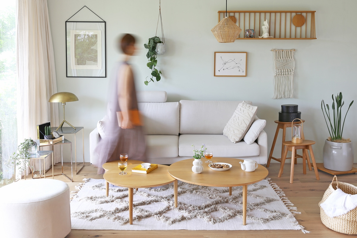 29まるRinさん→柏木工 オーク材 ナチュラルウッド ハイスツール 飛騨の家具メーカーKASIWA(柏木工)よりオーク材 ハイスツール