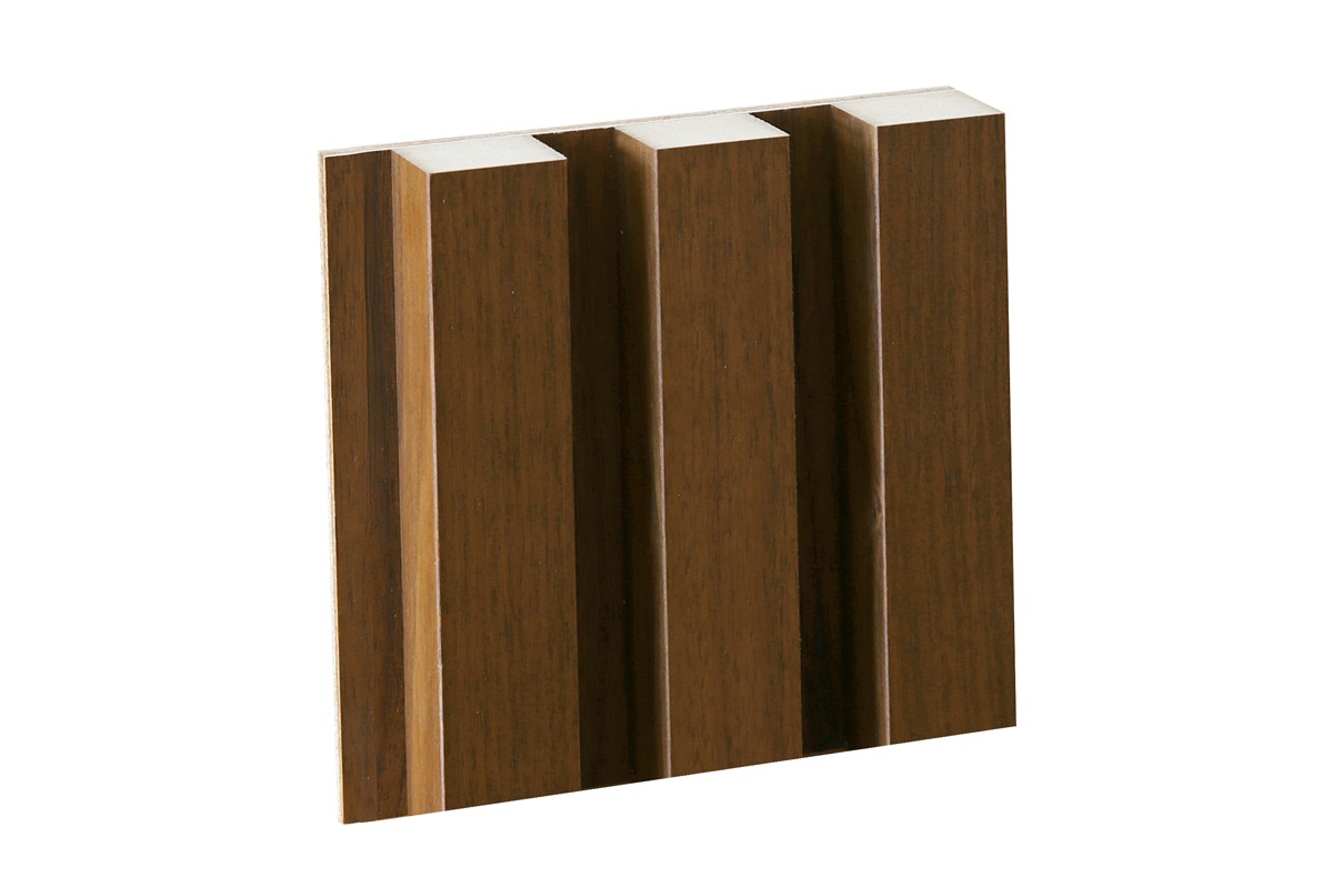 WOOD RIB PANEL デラックスタイプ オーダーパネル W90×H~120 ウォルナット