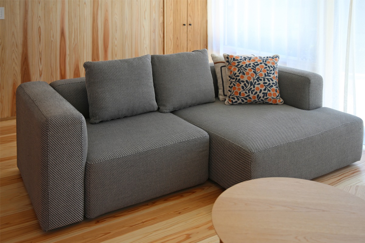 SUMOWA SOFA スモワ 1人掛け（左肘）グレー