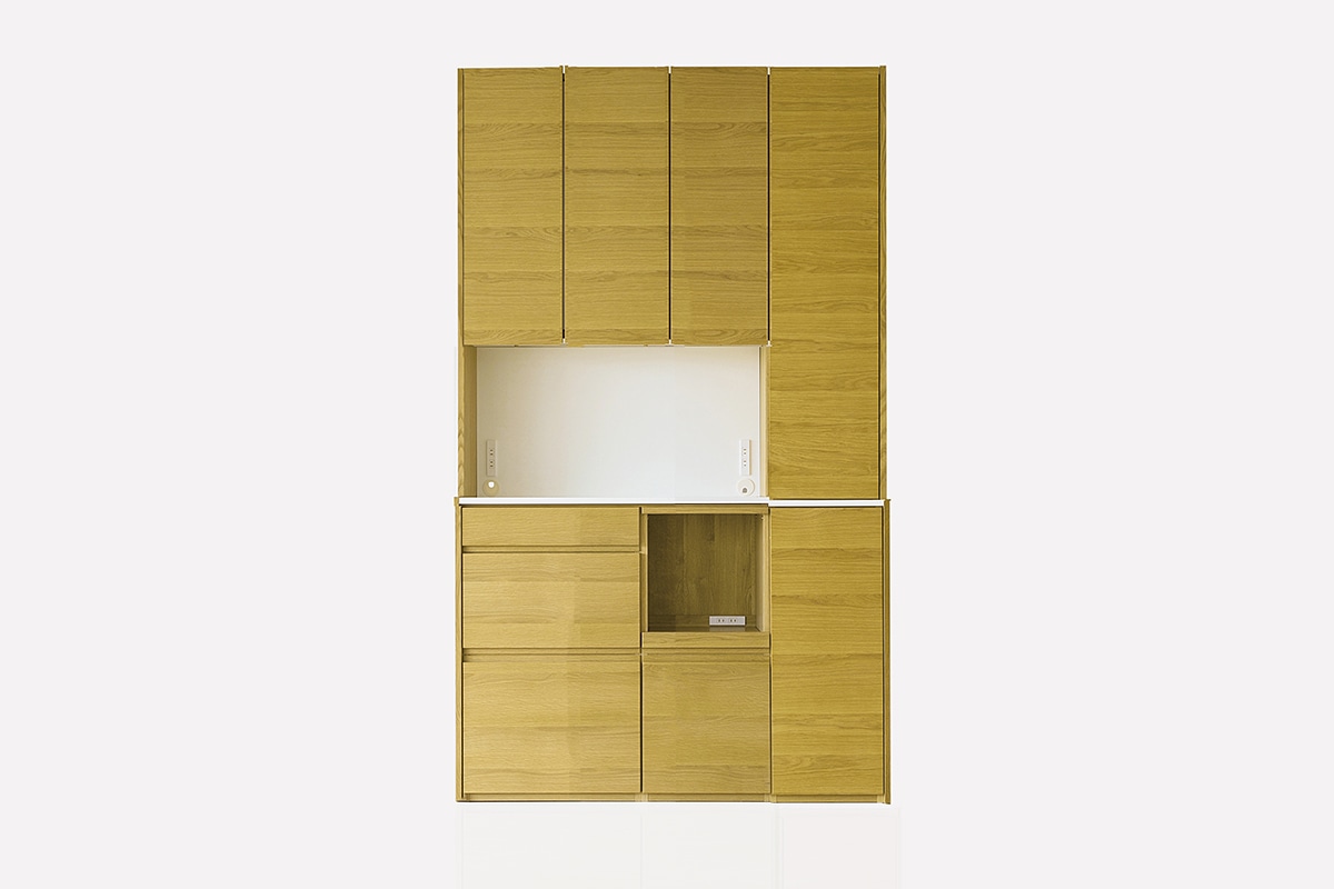 HARVEST ハーベスト【壁面タイプ】set 28【幅196～214cm】オーク/ウォルナット