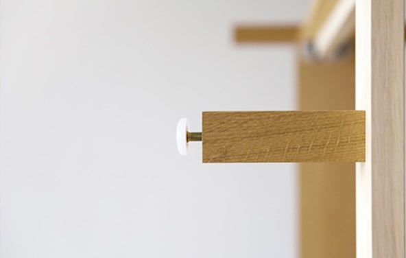 THOMSON BED セミダブル オーク