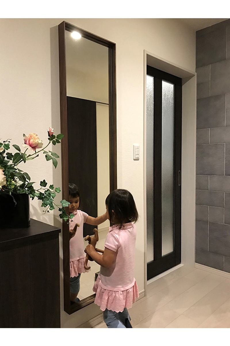 BOX MIRROR 41170ミラー オーク