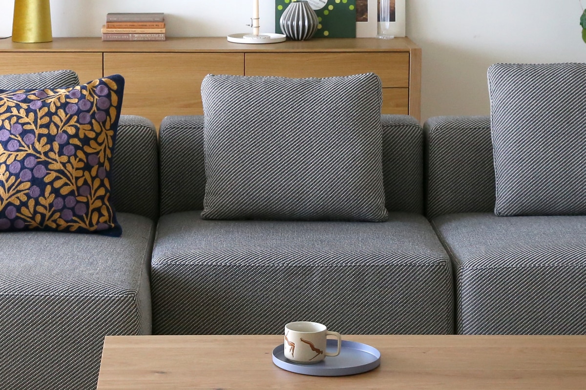 SUMOWA SOFA スモワ 1人掛け(肘なし)グレー