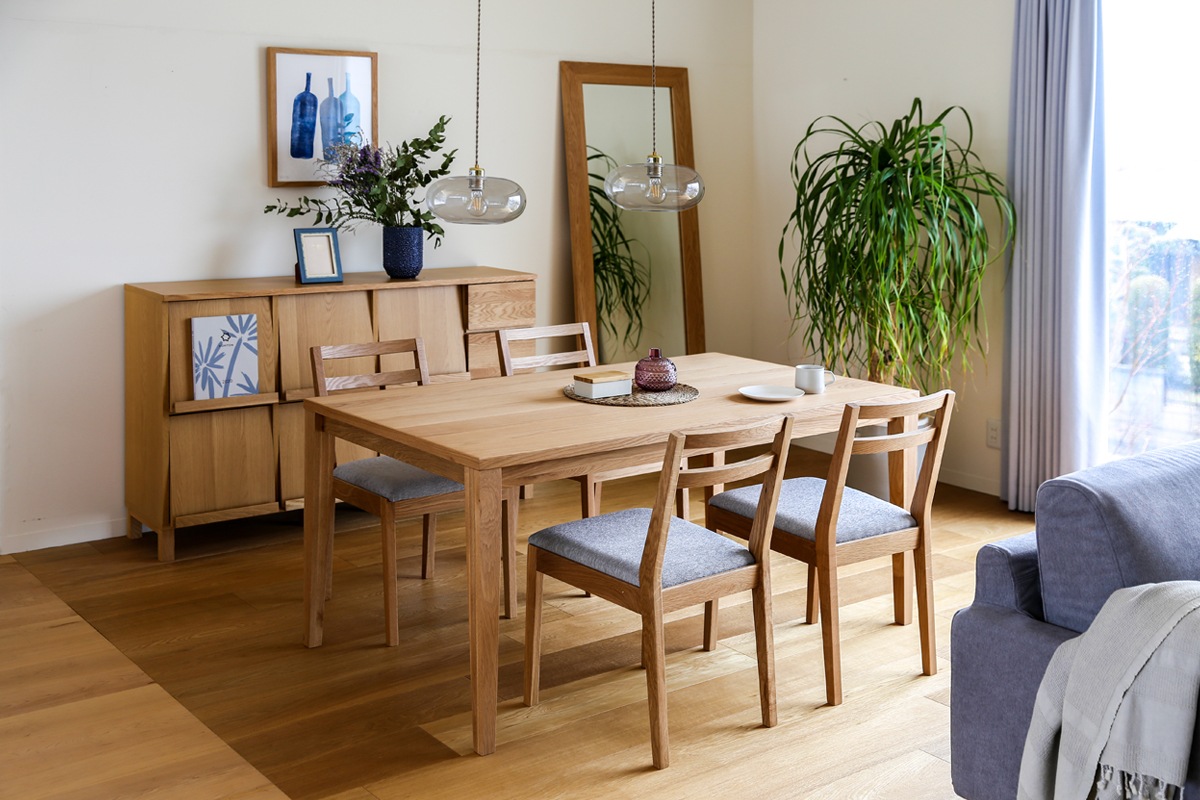 COMMON DINING TABLE オーク W150 【在庫品：3営業日以内に発送可】
