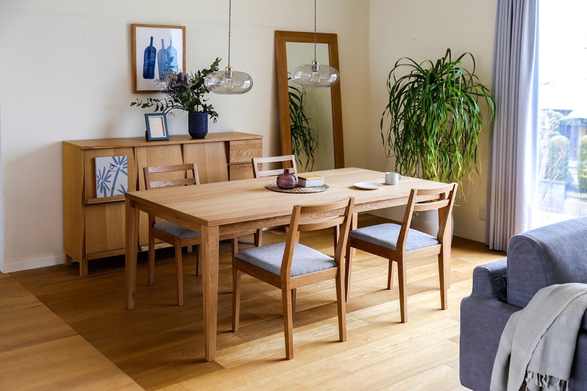 COMMON DINING TABLE オーク W150 【在庫品：3営業日以内に発送可】