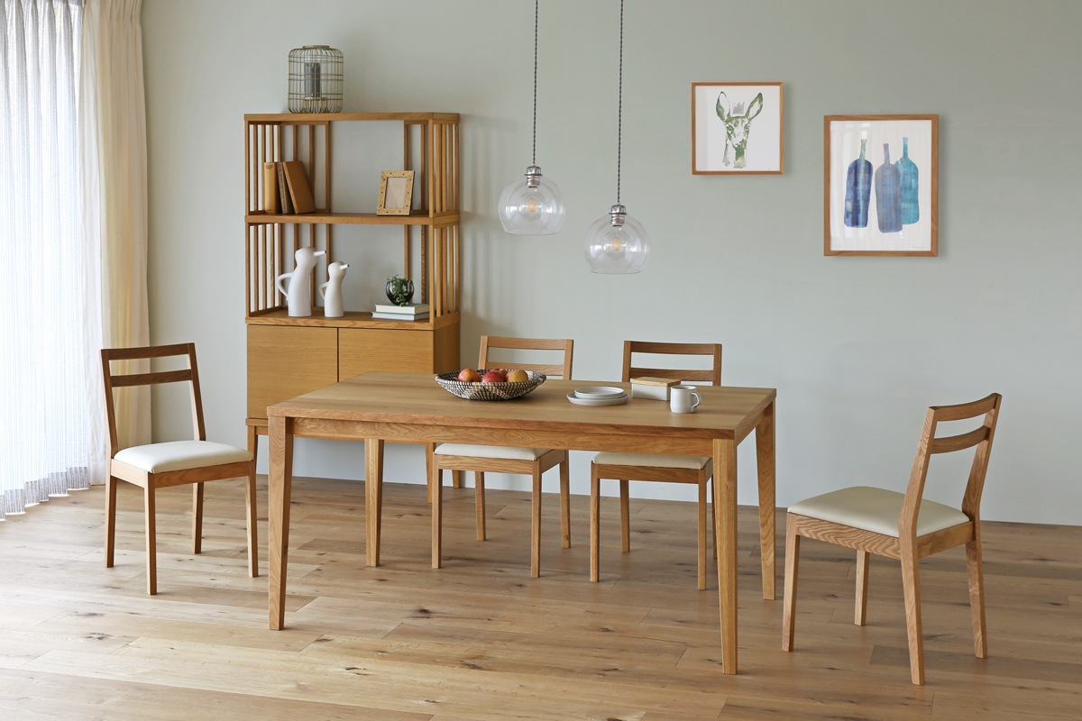 COMMON DINING TABLE オーク W150 【在庫品：3営業日以内に発送可】