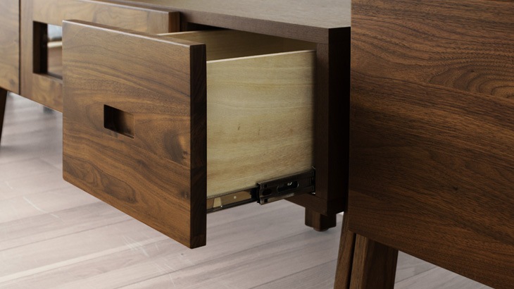 LEIRIA 138TVボード ウォルナット