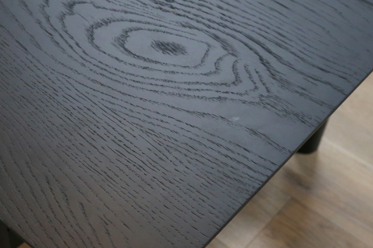 PLAIN LIVING TABLE オーク 黒塗装【サイズオーダー】