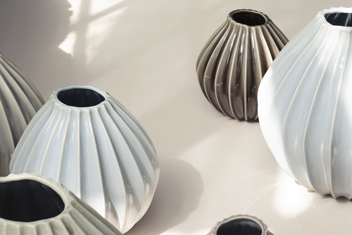 VASE WIDE SMOKED PEARL(HBC-01/02)