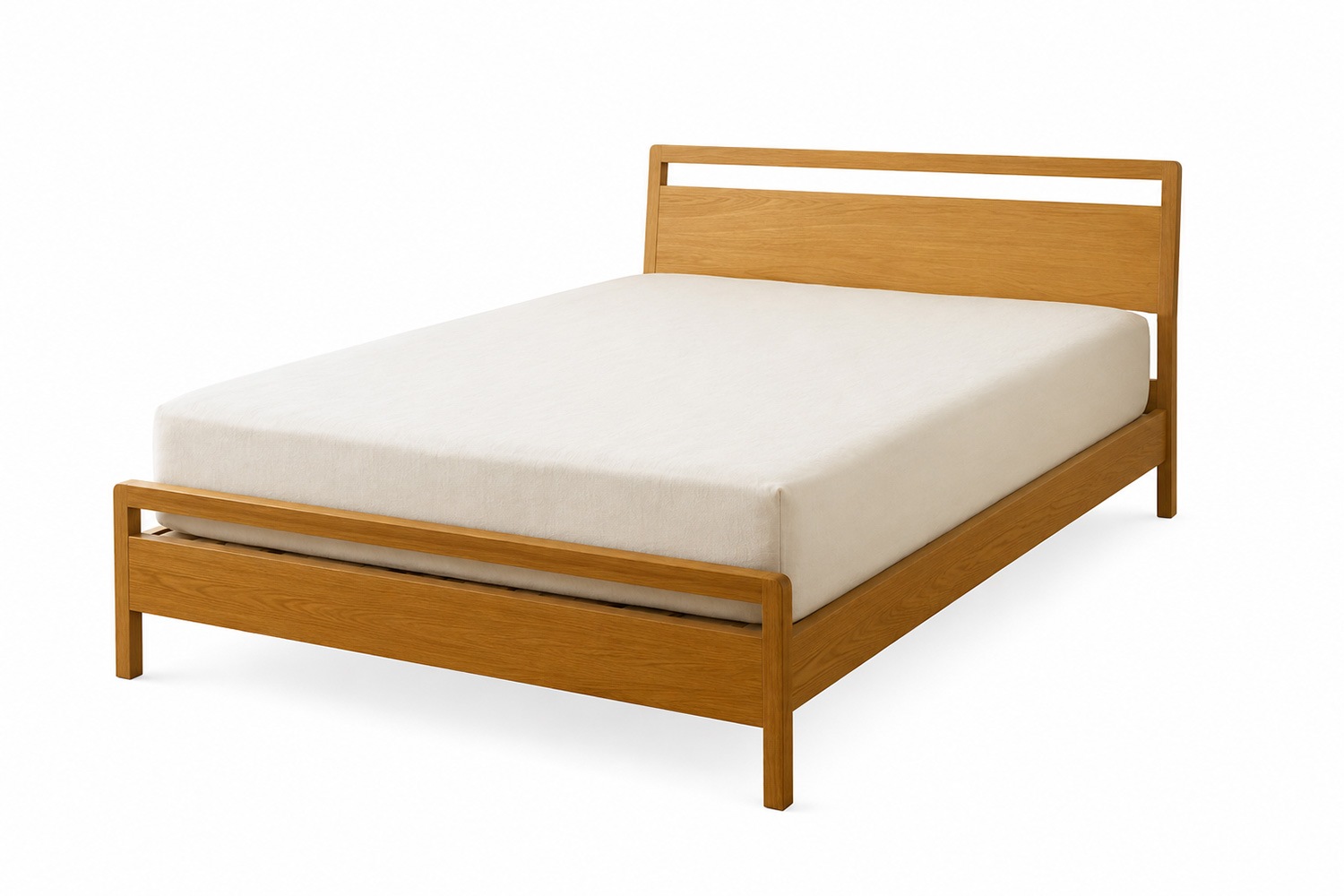 MARK BED マーク セミダブル オーク