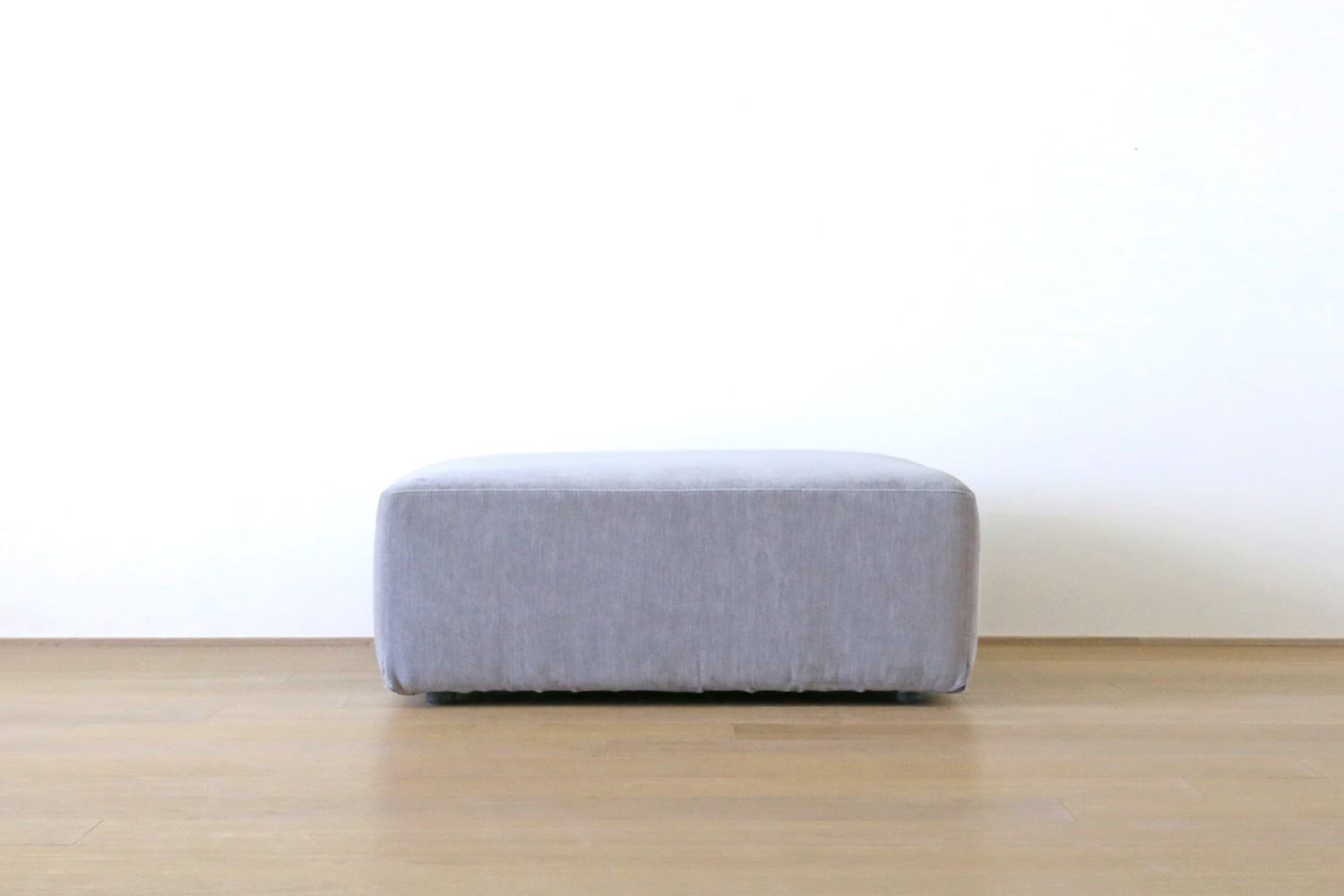 SUMOWA SOFA スモワ オットマン 90×90 ライトグレー