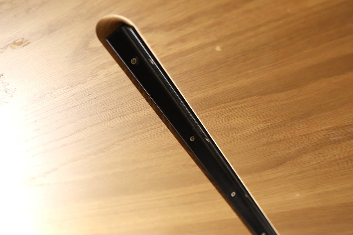 ARCO DINING TABLE オーク グレー塗装