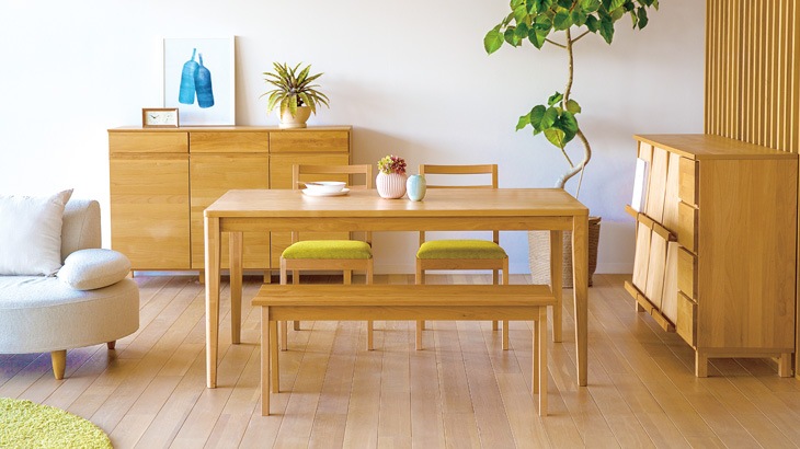 PLAIN BENCH ウォルナット【受注生産品】