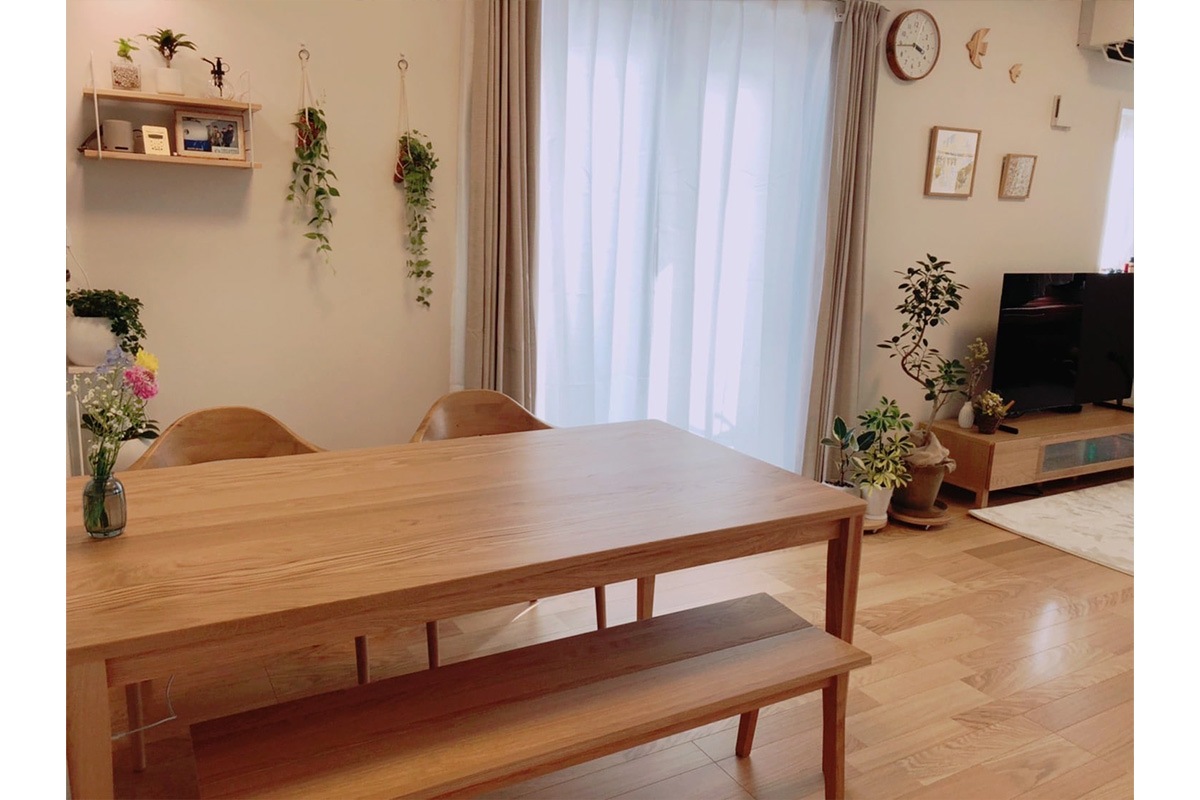 PLAIN BENCH ウォルナット【受注生産品】