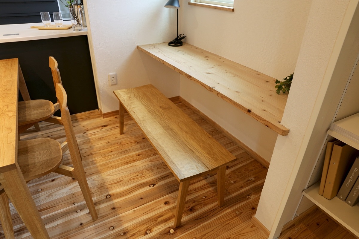 PLAIN BENCH ウォルナット【受注生産品】